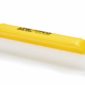 A yellow handheld silicon squeegee blade